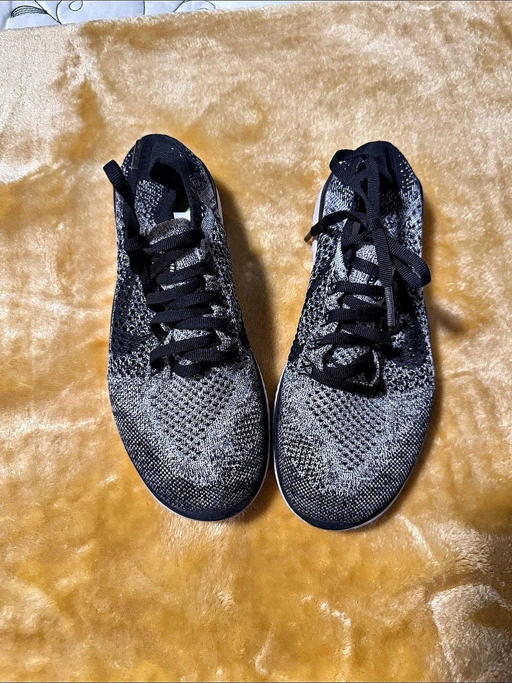 Nike Free RN Flyknit 2018 Athletic Shoes Black & Gray